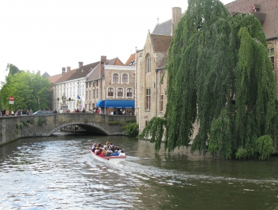 An einem Kanal in Brügge