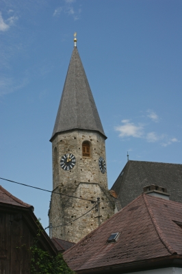 Kirchturm in Altmünster