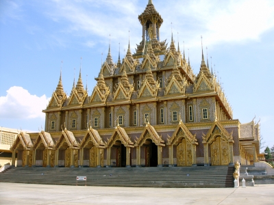 Tempel in Uthai Thani, Thailand