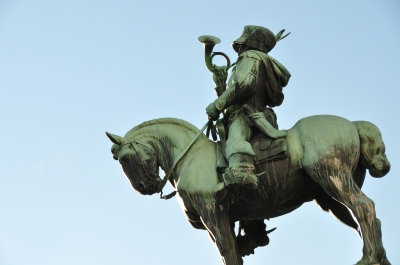 Reiterdenkmal in Esslingen