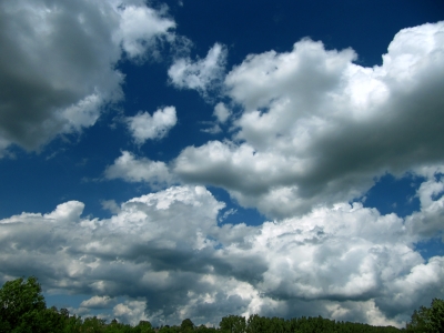 stürmischer Wolkenhimmel