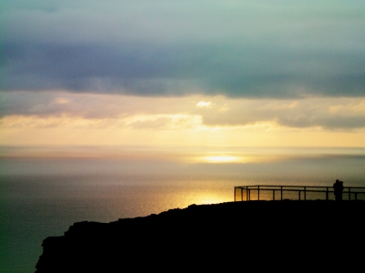 HDR - Sonne am Nordkap