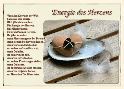 Energie des Herzens