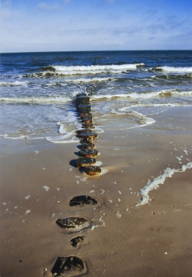 am Strand bei Zingst