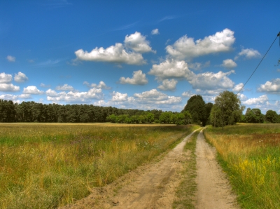 HDR - Feldweg