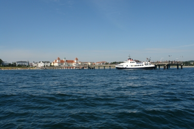 Ostseebad Binz, Seebrücke und Kurhaus