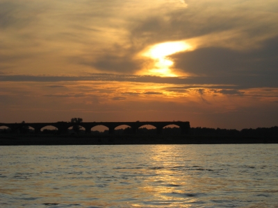 Sonnenuntergang am Niederrhein