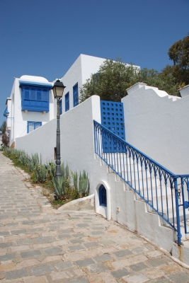 Tunesien blau-weiß 4