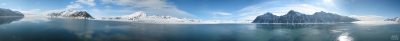 Lilliehöök-Fjord auf Spitzbergen (Svalbard)