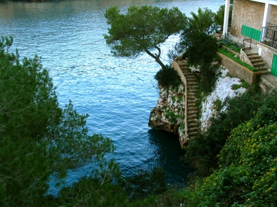 Mallorca stille Bucht bei Portochristo