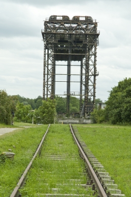 Eisenbahn Hebebrücke