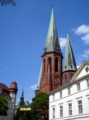 Lambertikirche am Marktplatz...