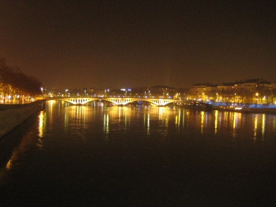 Lyon by night