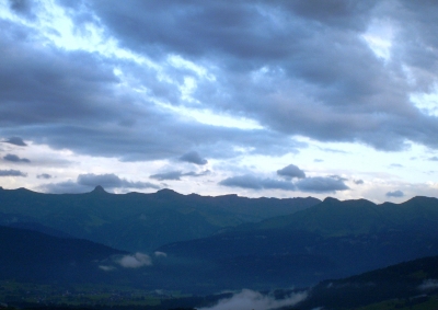 Abend im Vorarlberg