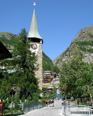 Kirche in Zermatt