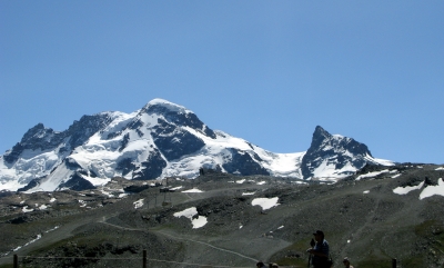 Klein Matterhorn mit Breithorn
