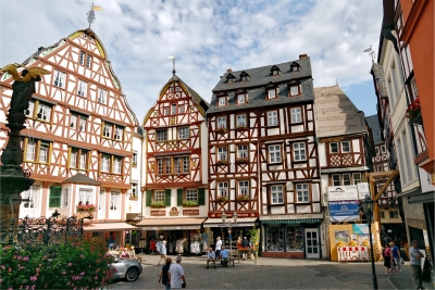 Marktplatz in Bernkastel -Kues