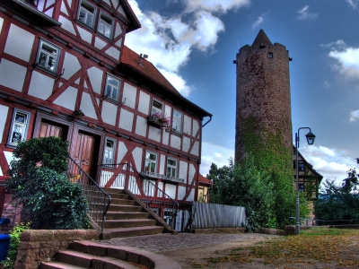 HDR Hinterturm in Schlitz