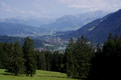 Allgäu 7 - Siedelalpe mit Blick auf den kleinen Alpsee