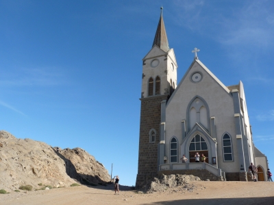 Kirche von Lüderitz/Namibia