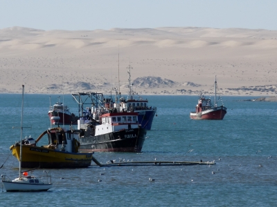 Hafen von Lüderitz/Namibia
