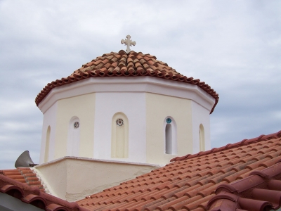 Samos, Kirche in Vathi