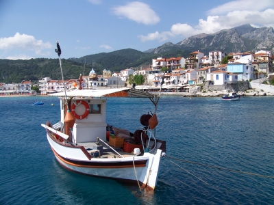 Hafenidyll auf Samos