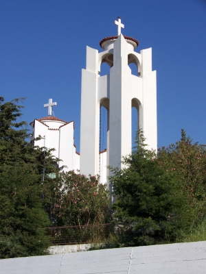 Samos, Moderner Kirchenbau