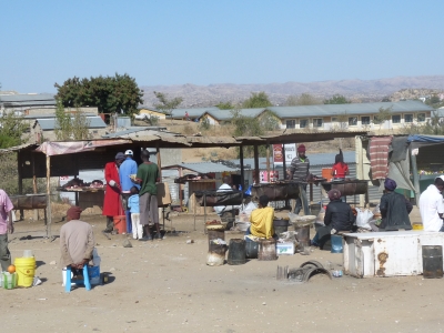 Markt am Rand von Windhoek/Namibia