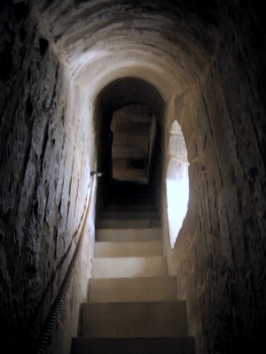 Treppenaufgang zum Turm