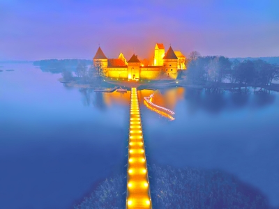 Schloss - gefärbt  - HDR