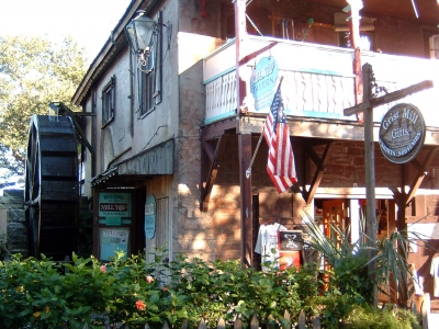 Historisches Gebäude mit Giftshop in St.Augustine/Florida