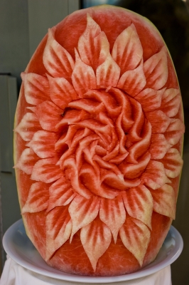 Kunstvolle Wassermelone