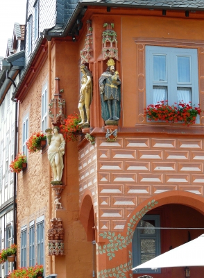 Häuserfassade in Goslar 1