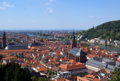 Heidelberg / Blick vom Schloß