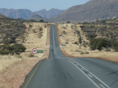 Straßen Namibias