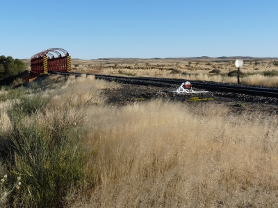 Einsame Eisenbahn (Namibia)