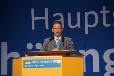 Ministerpräsident Dieter Althaus