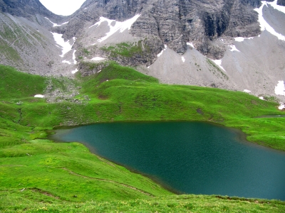 Rappensee in den Allgäuer Alpen