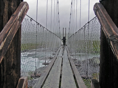 Wandern über Brücken