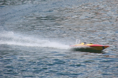 Modell-Motorboot-Rennen #4