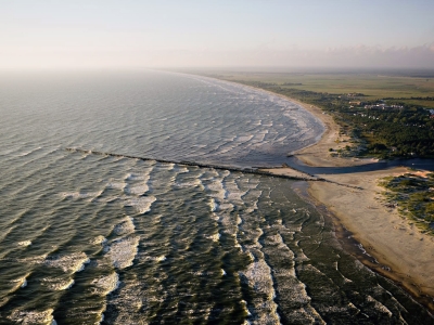 dänische Küste   - Luftbild