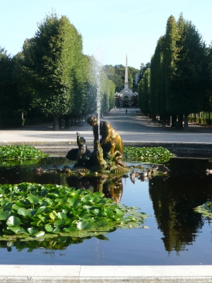 Springbrunnen im Schlosspark Schönbrunn