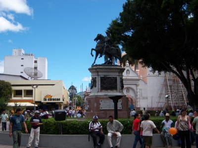 Hauptplatz in Tegucigalpa