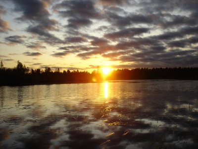 Sonnenuntergang auf Finnisch III