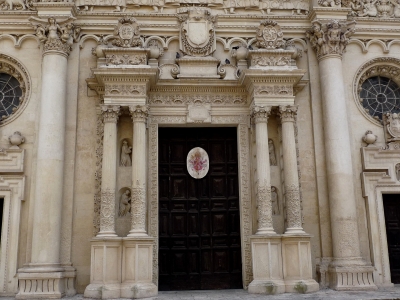 Kirchenportal (Lecce Italien)