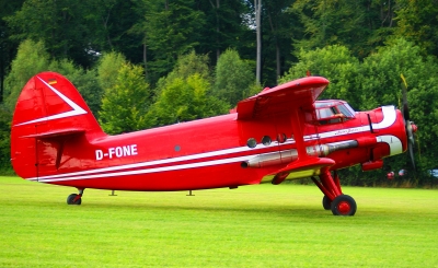 Doppeldecker der Rote Baron