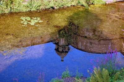 Schloss Dyck zu Jüchen, Wasserspiegelung