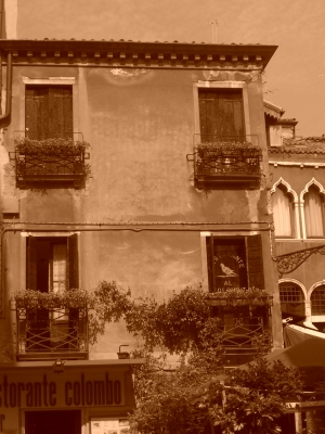 ein Haus in Venedig
