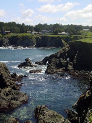 Mendocino Bay, Californien